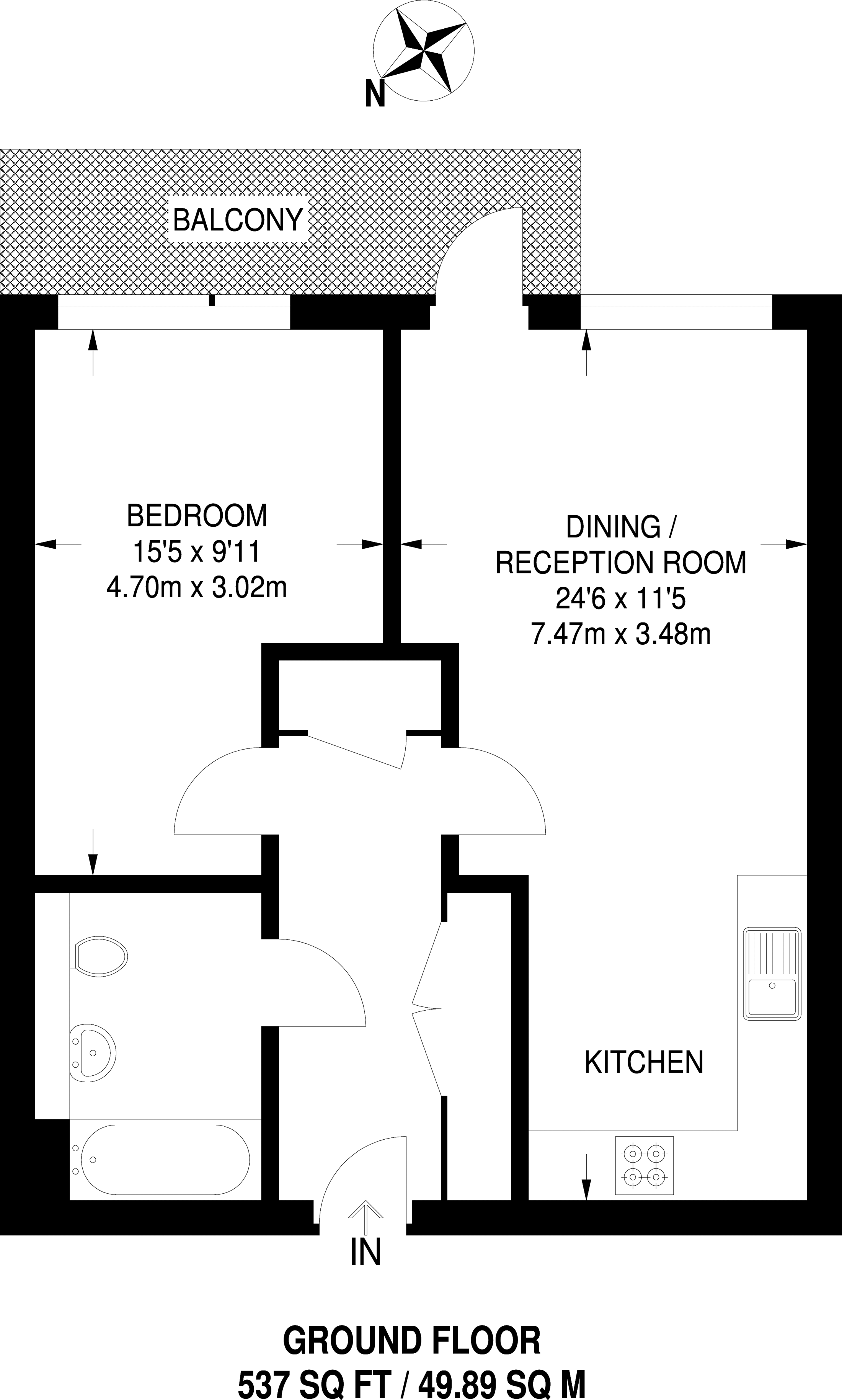 1 Bedrooms Flat for sale in Deals Gateway, Greenwich SE10