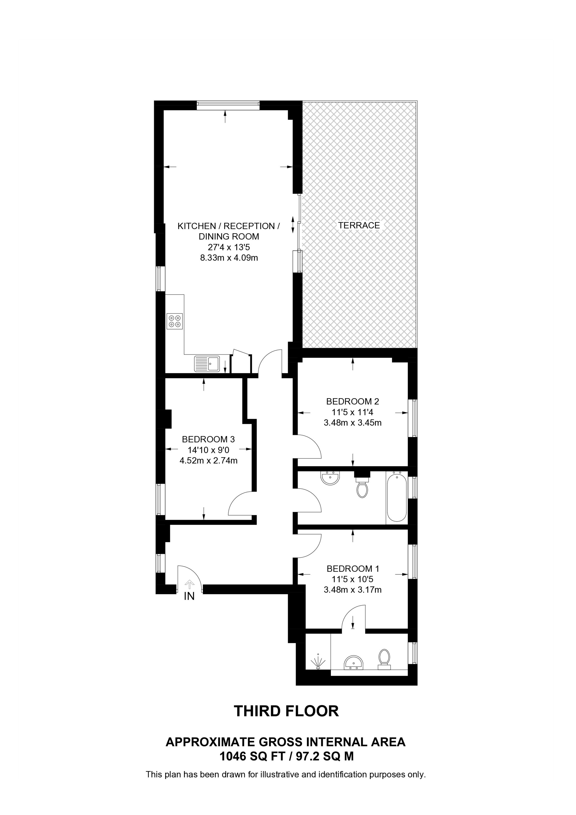 Norbury Avenue, Norbury floorplan