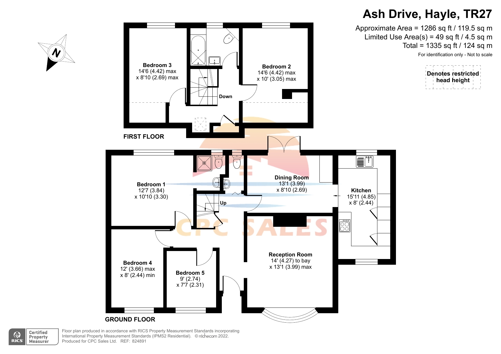 Ash Drive, Hayle, Cornwall TR27, 5 bedroom detached house for sale