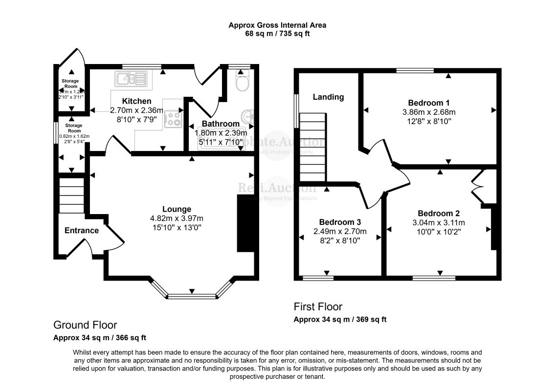 94, Acorn Street, Newton-le-Willows floorplan
