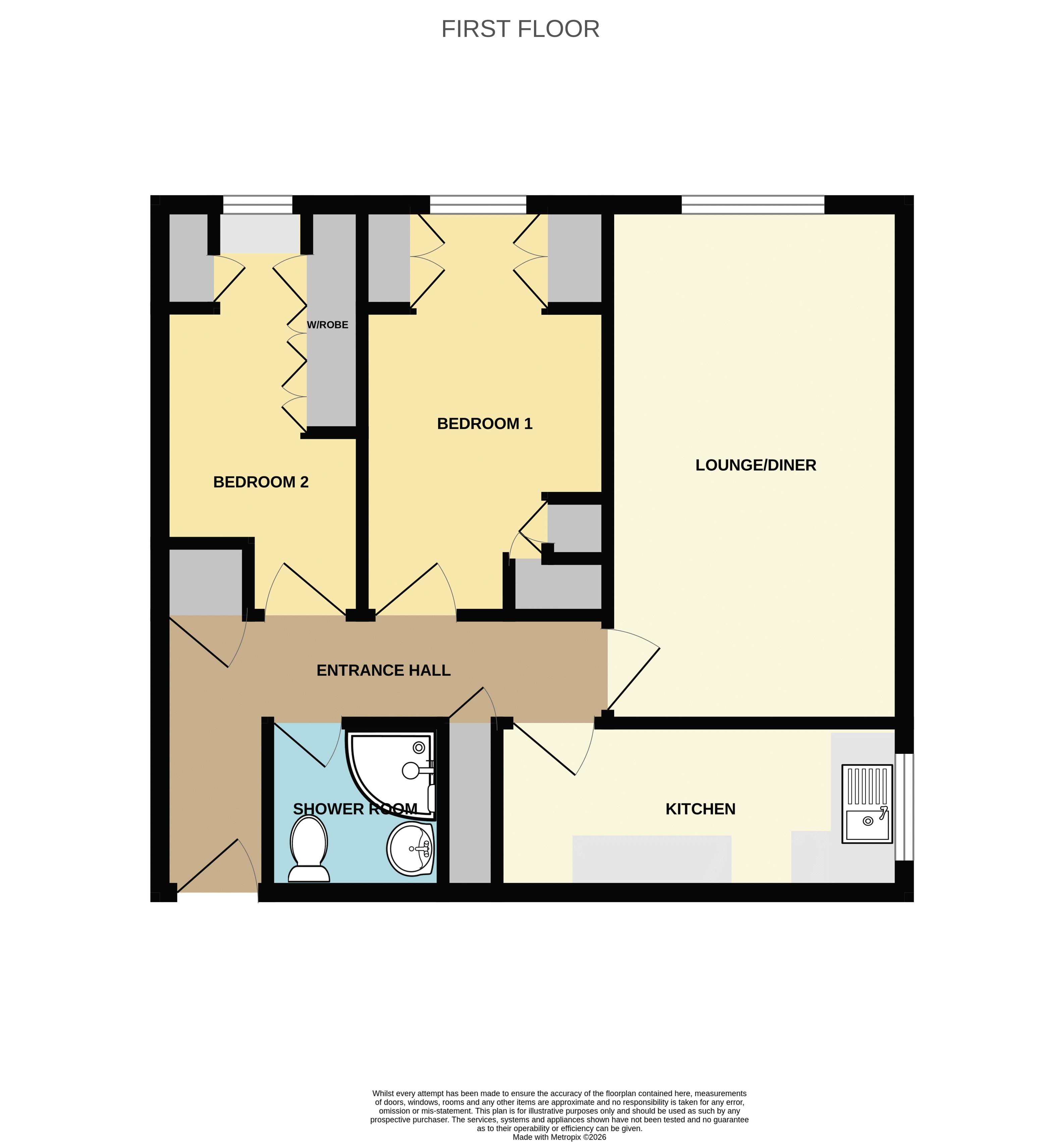 17 Ebden Lodge, High Street, Weston-Super-Mare floorplan