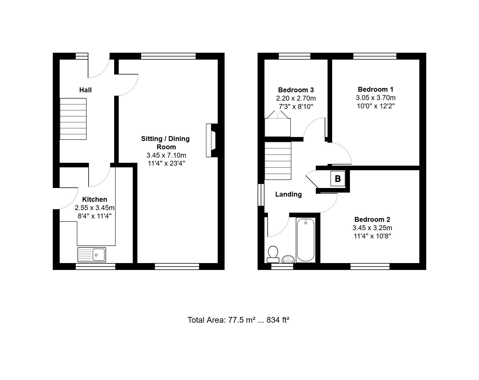 16, Saxon Way, Kings Lynn floorplan