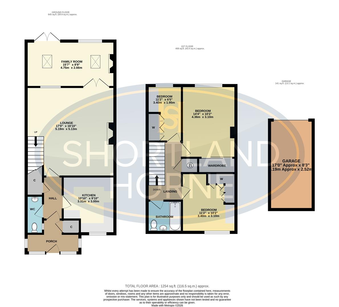 17, Glebefarm Grove, Coventry floorplan