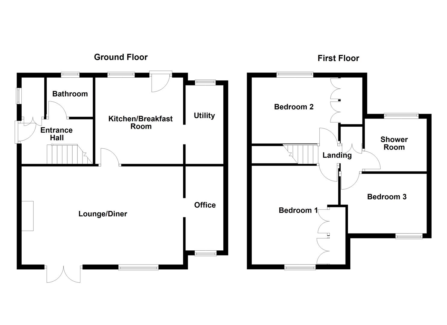 13, Southfield Close, Wakefield floorplan