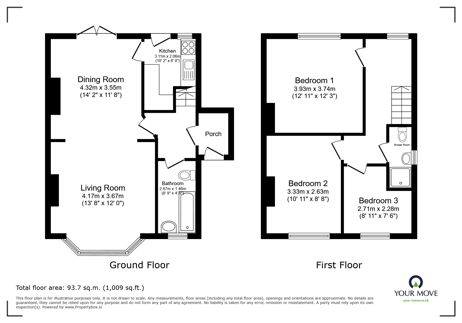 31, Corrie Road, Manchester floorplan