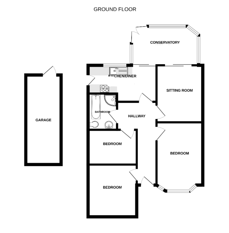 Blackberry Lane, Alton floorplan
