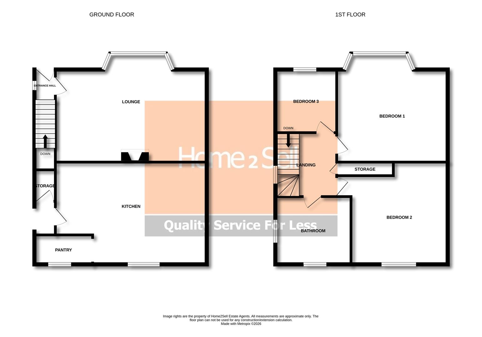 7, Arkwright Street, Matlock floorplan