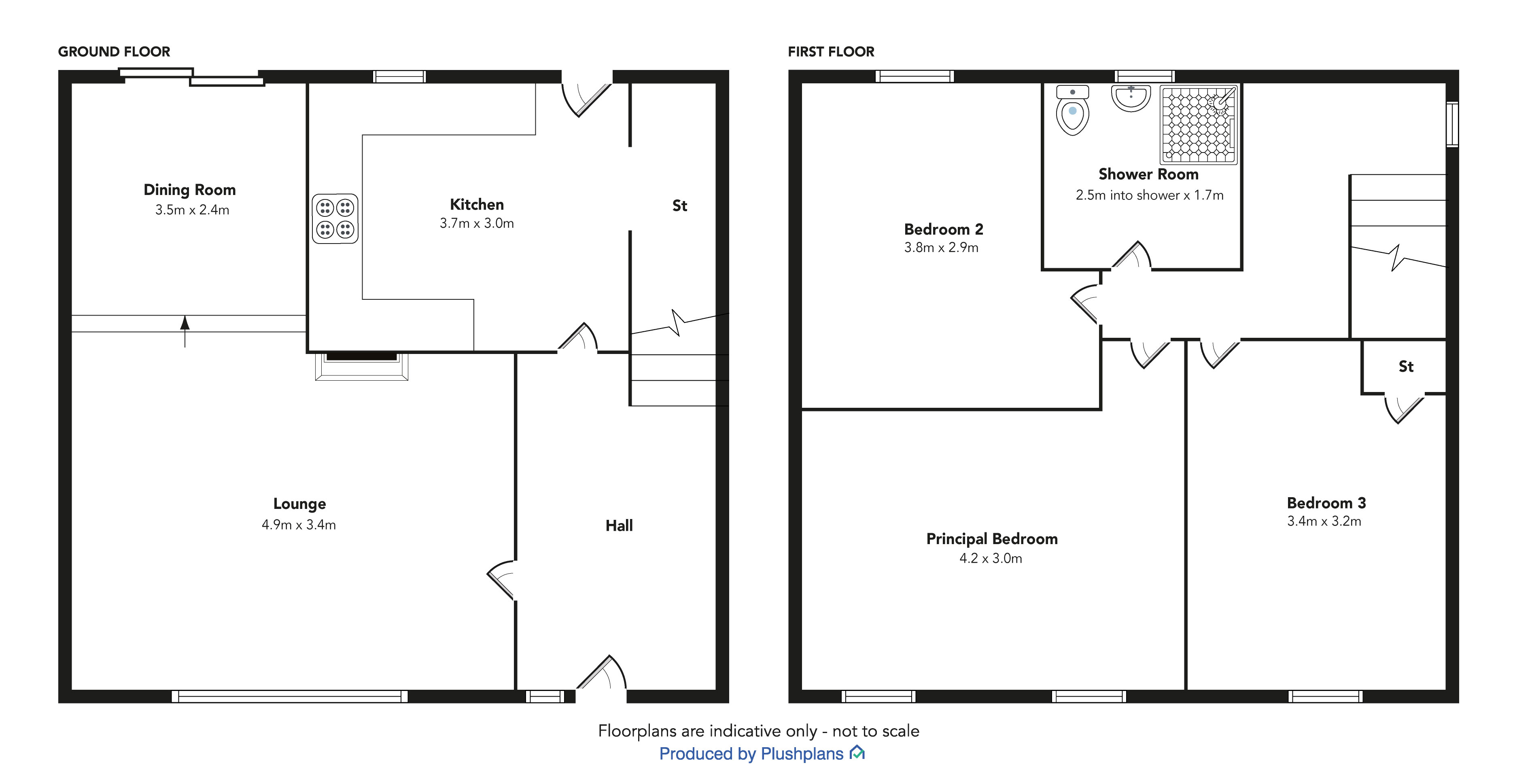 3, Fleming Road, Houston floorplan