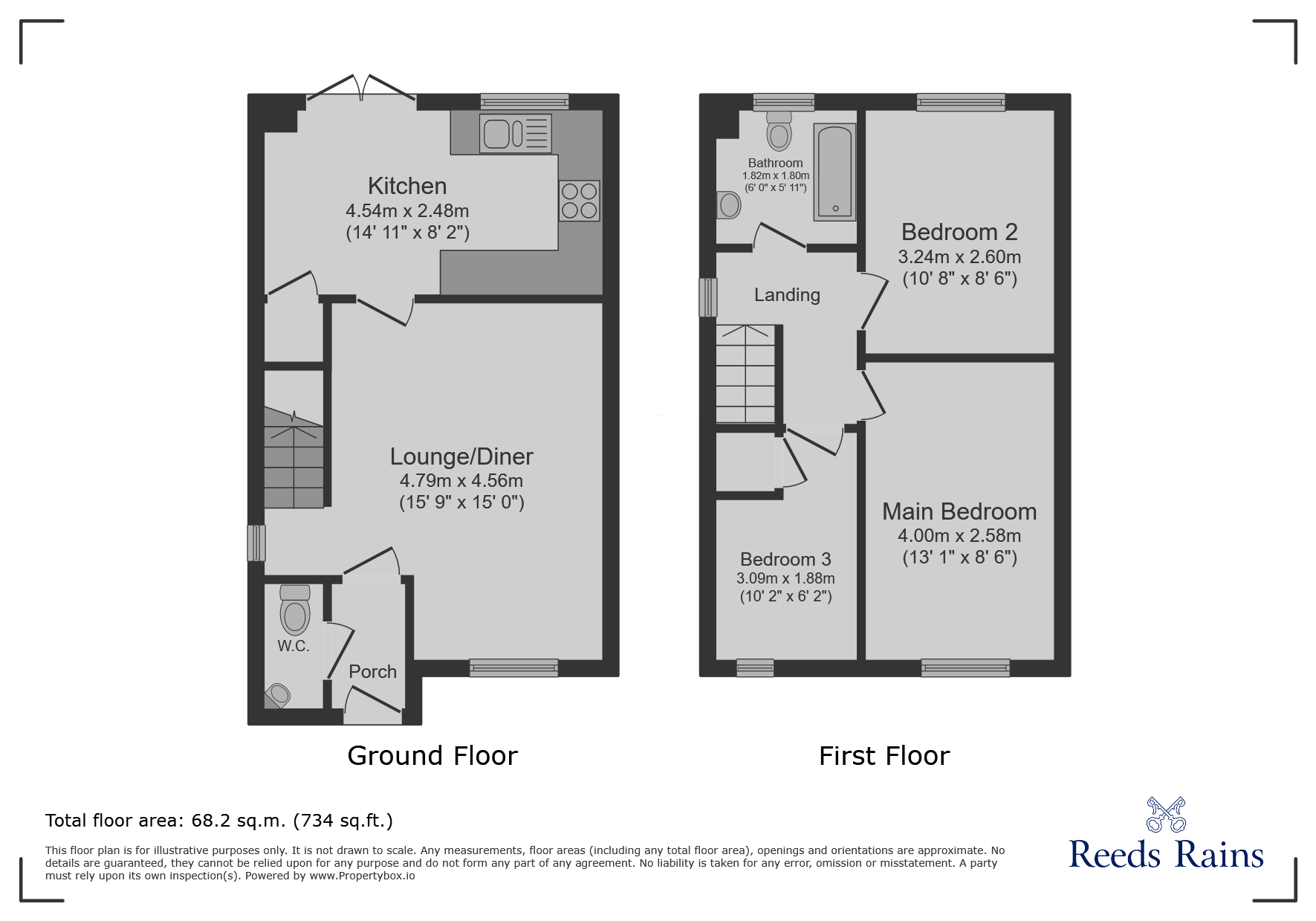 56, Elliott Way, Durham floorplan
