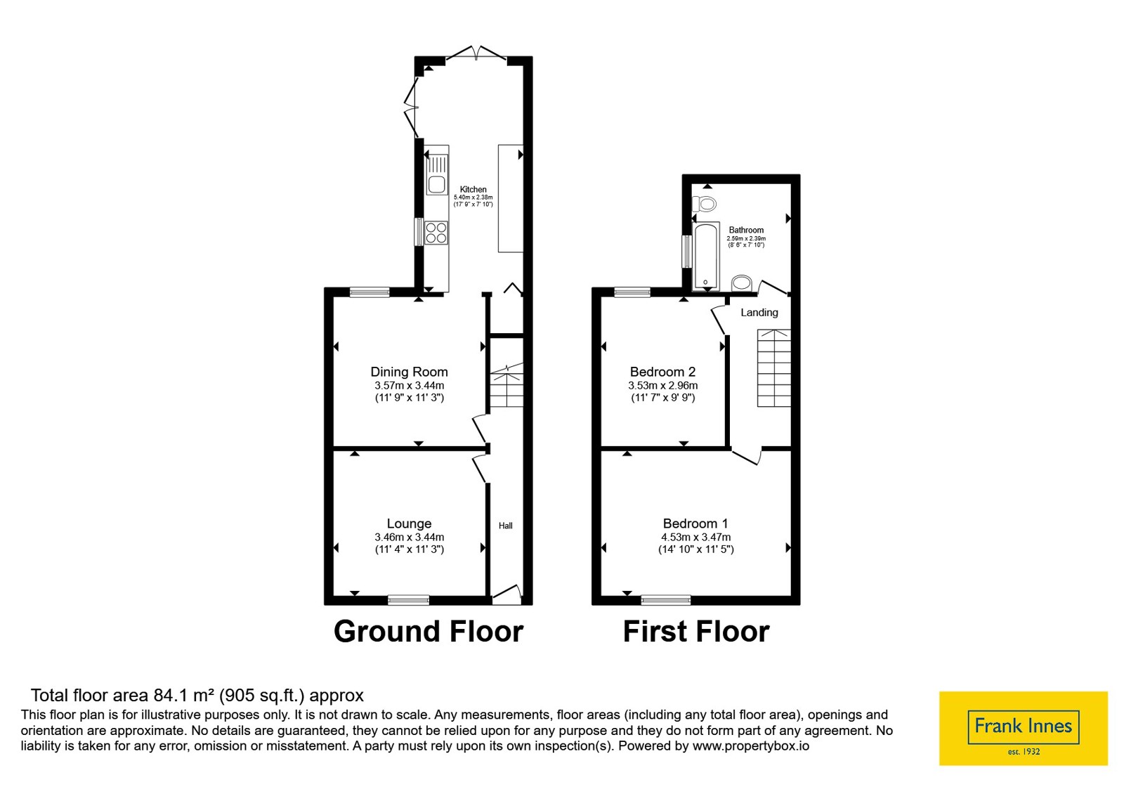 10 Cromer Road, Nottingham floorplan