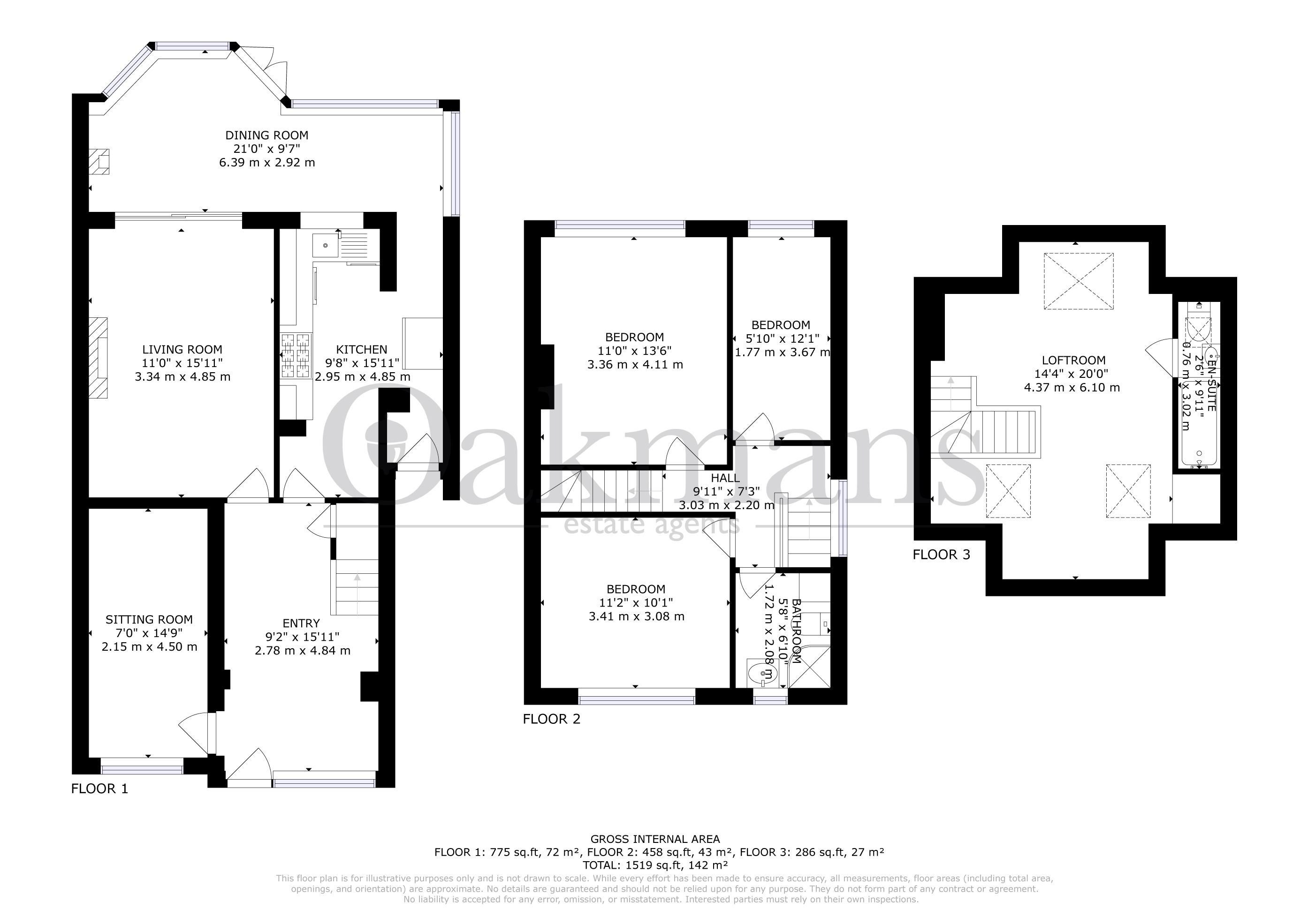 2, Windrush Road, Birmingham floorplan