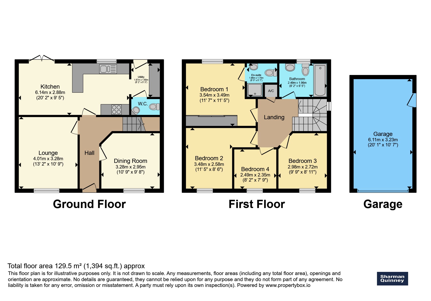 12, Bedstone Way, Peterborough floorplan