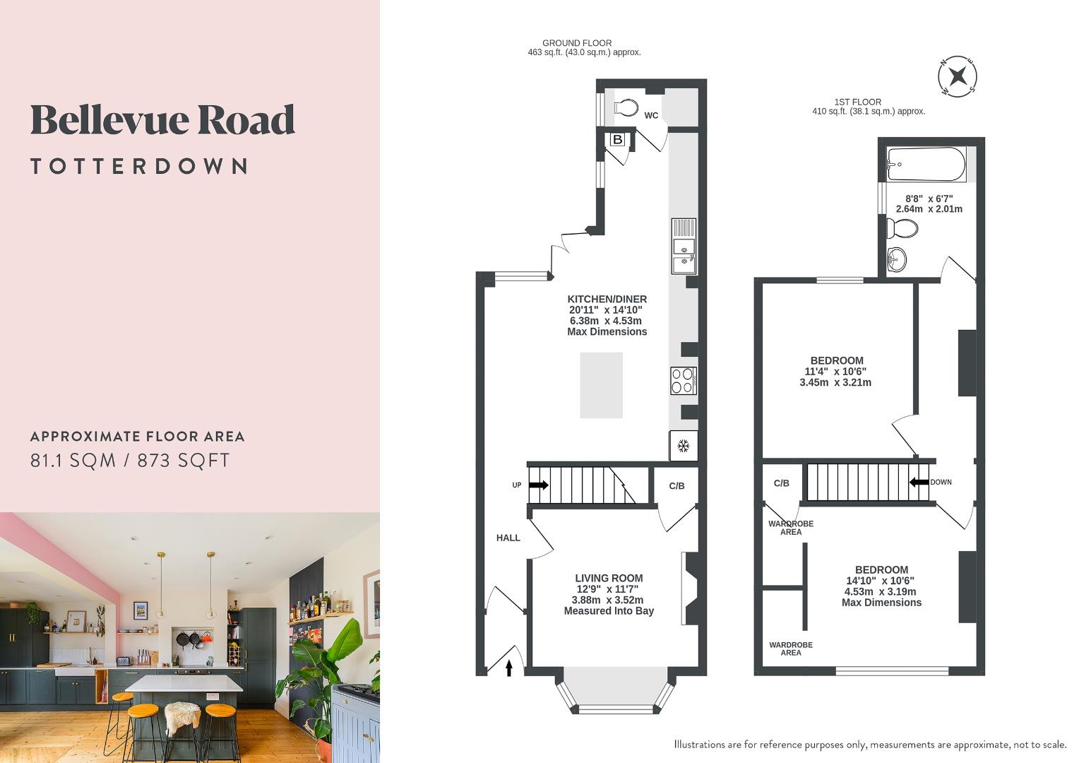 16, Bellevue Road, Bristol floorplan