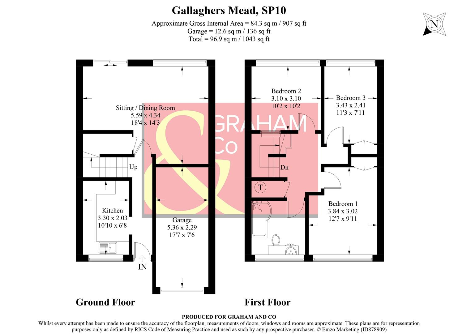 Gallaghers Mead, Andover SP10, 3 bedroom end terrace house for sale 61939318 PrimeLocation