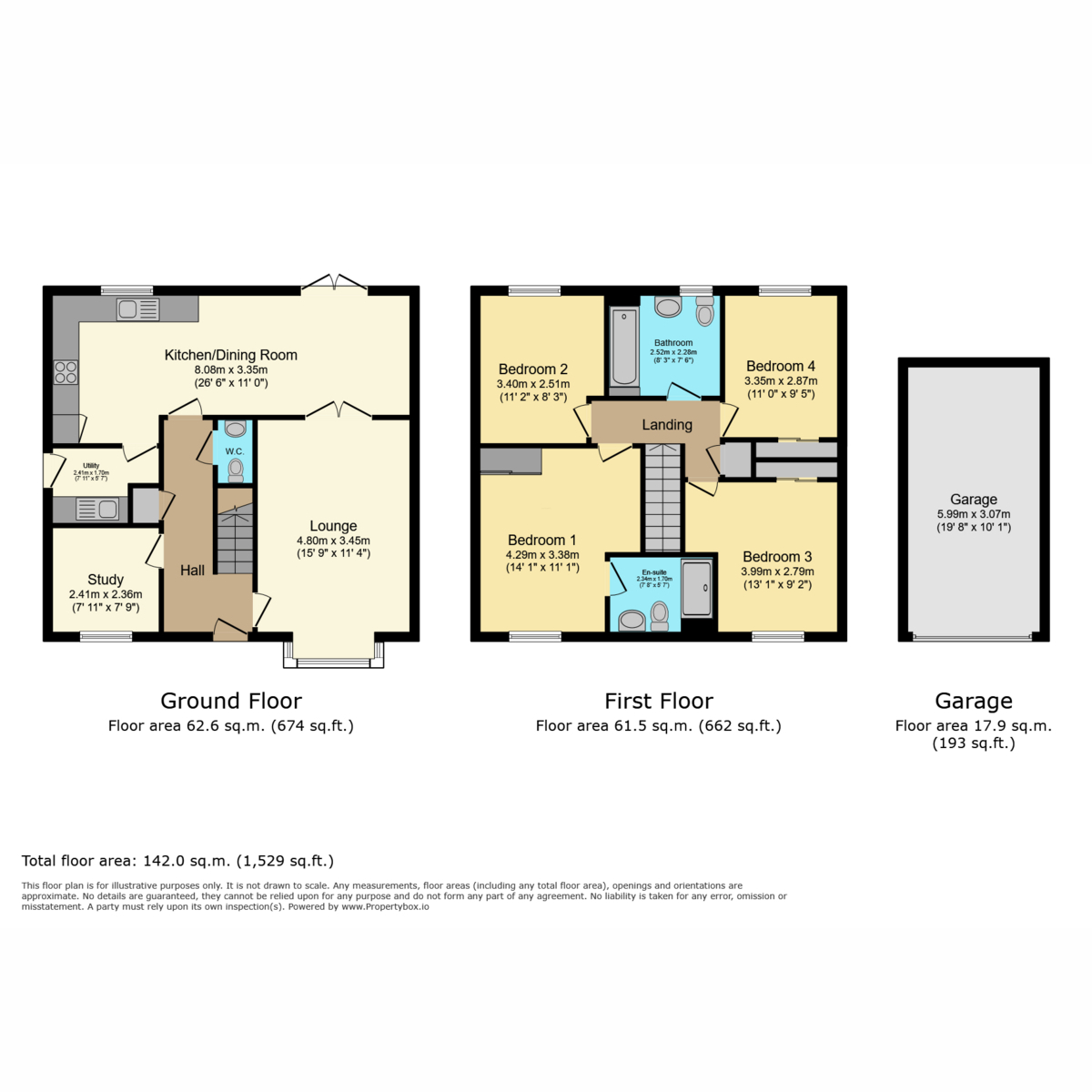 47, Jenkinson Way, Gloucester floorplan