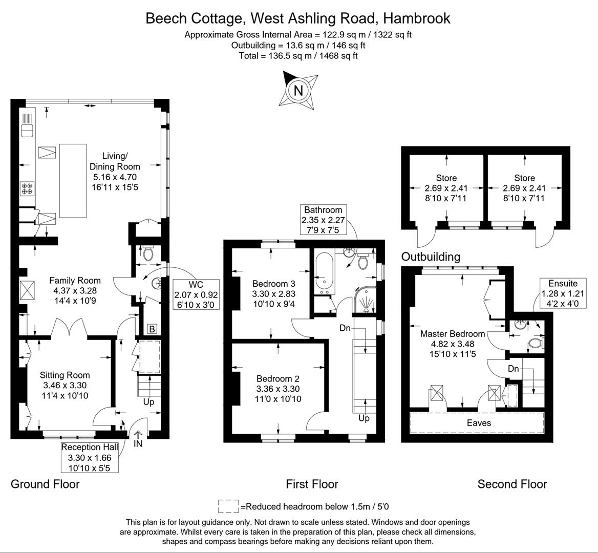 Beech Cottage, West Ashling Road, Chichester floorplan