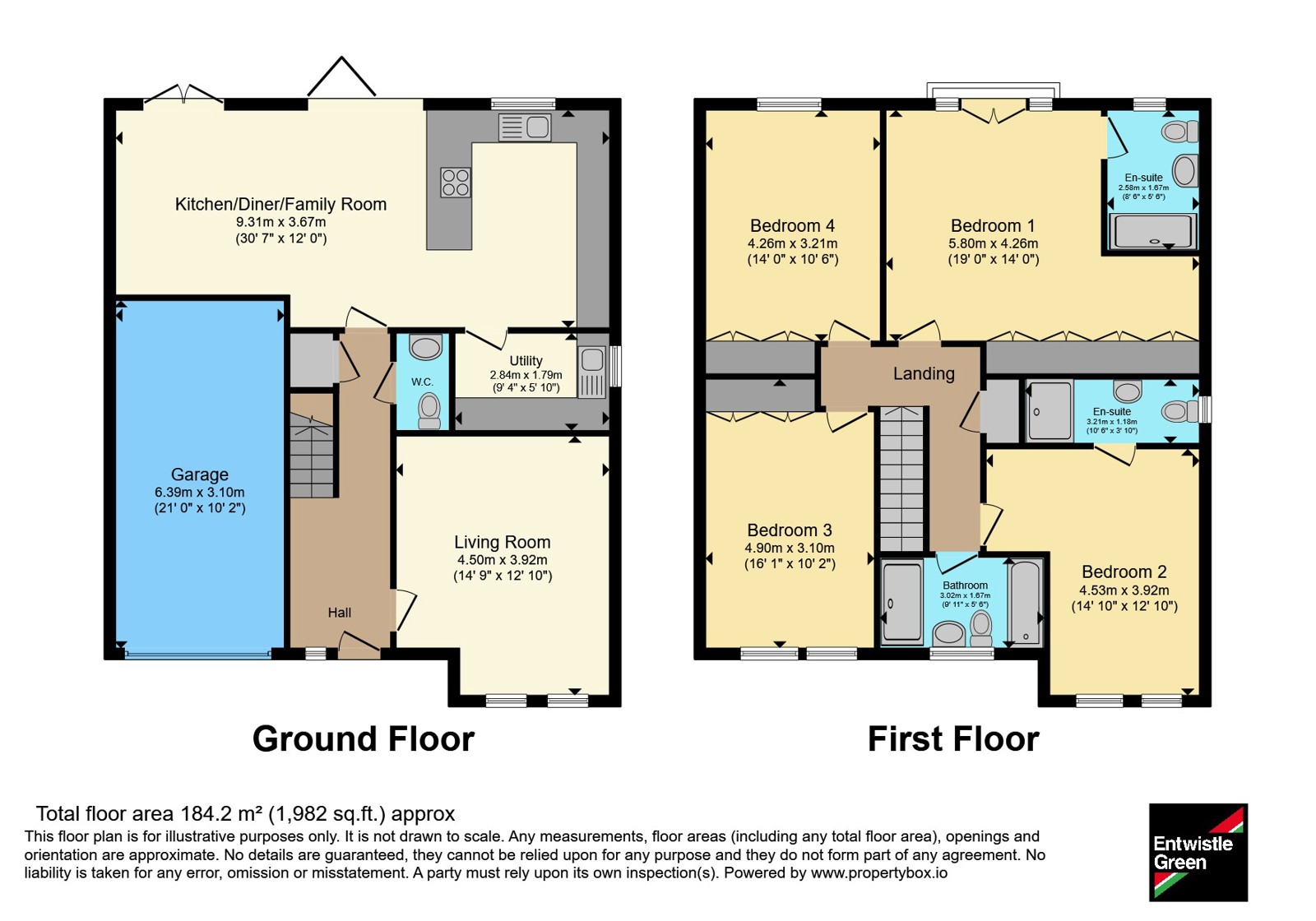 6, Westinghouse Close, Merseyside floorplan