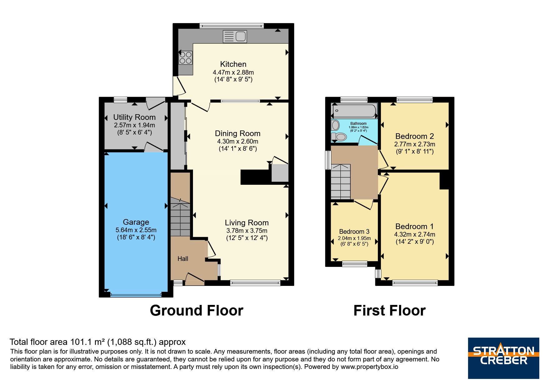 37, Celia Heights, Cornwall floorplan