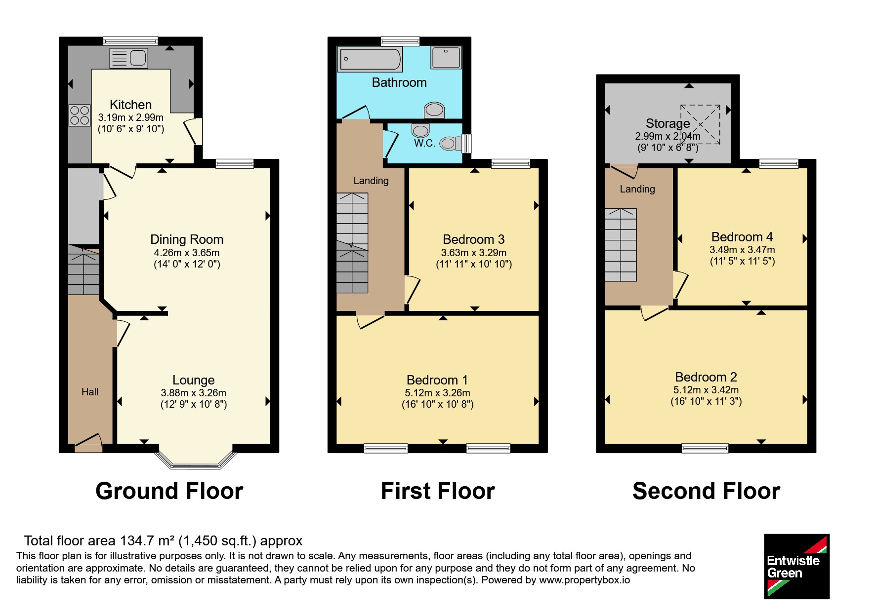 35, Kensington Road, Lancashire floorplan