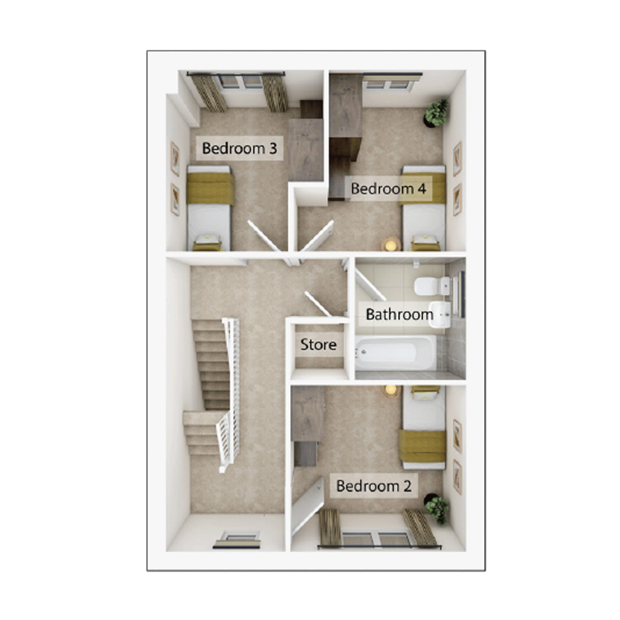 303, Bluebell Way, Easton, Norwich floorplan