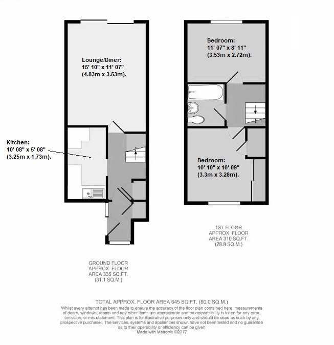 Buttermere Road, Orpington floorplan