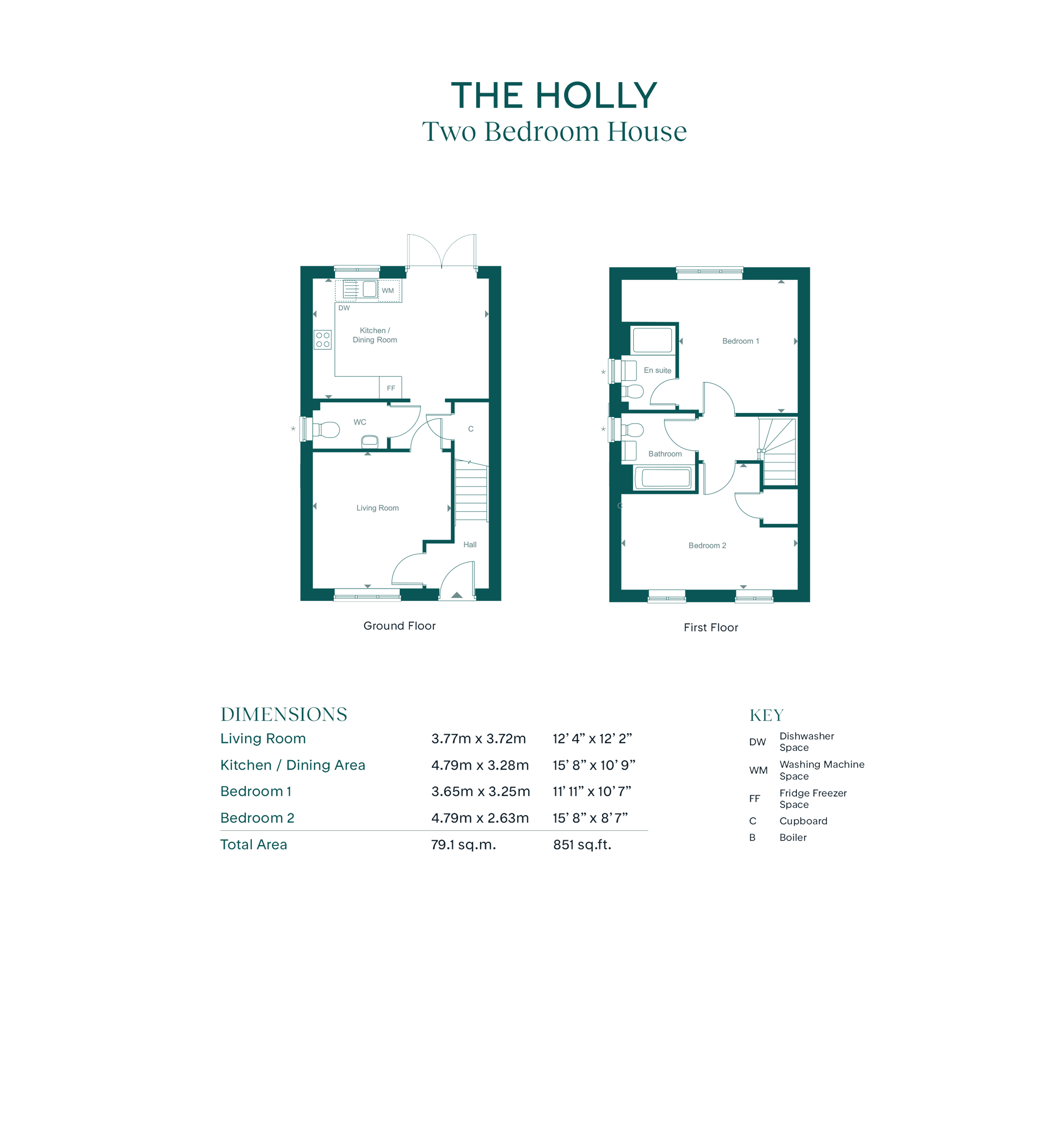 1 Lacrosse Gardens - Holly, Leaf Living at Rushlake Meadows, Willingdon, BN20, Willingdon floorplan