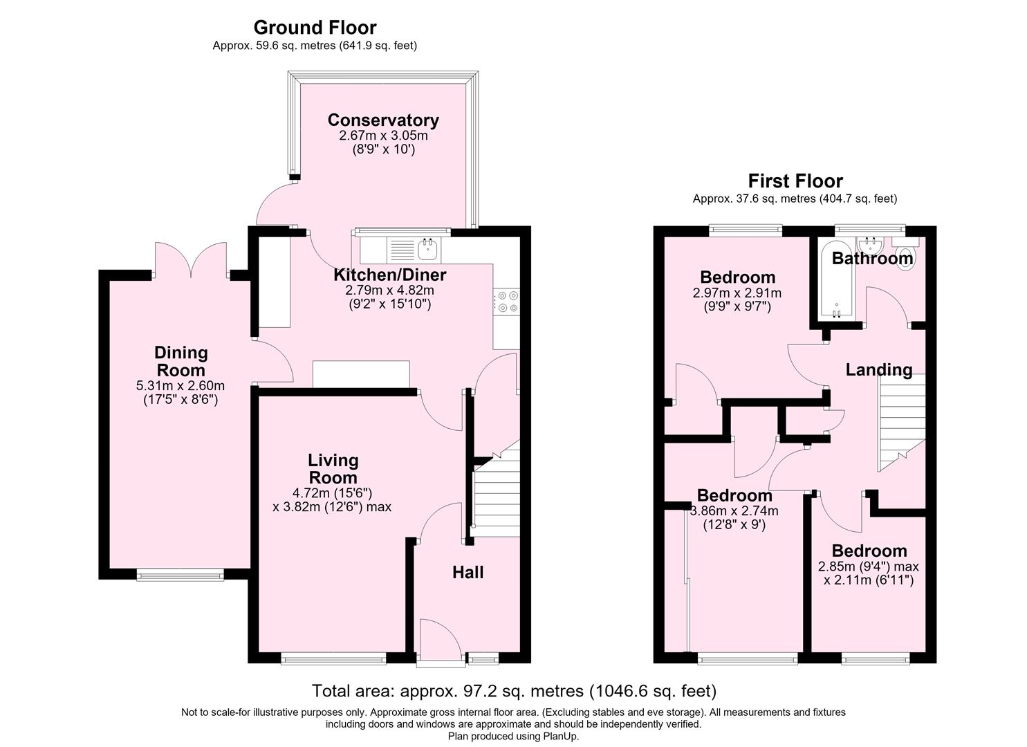 15, Toby Court, York floorplan