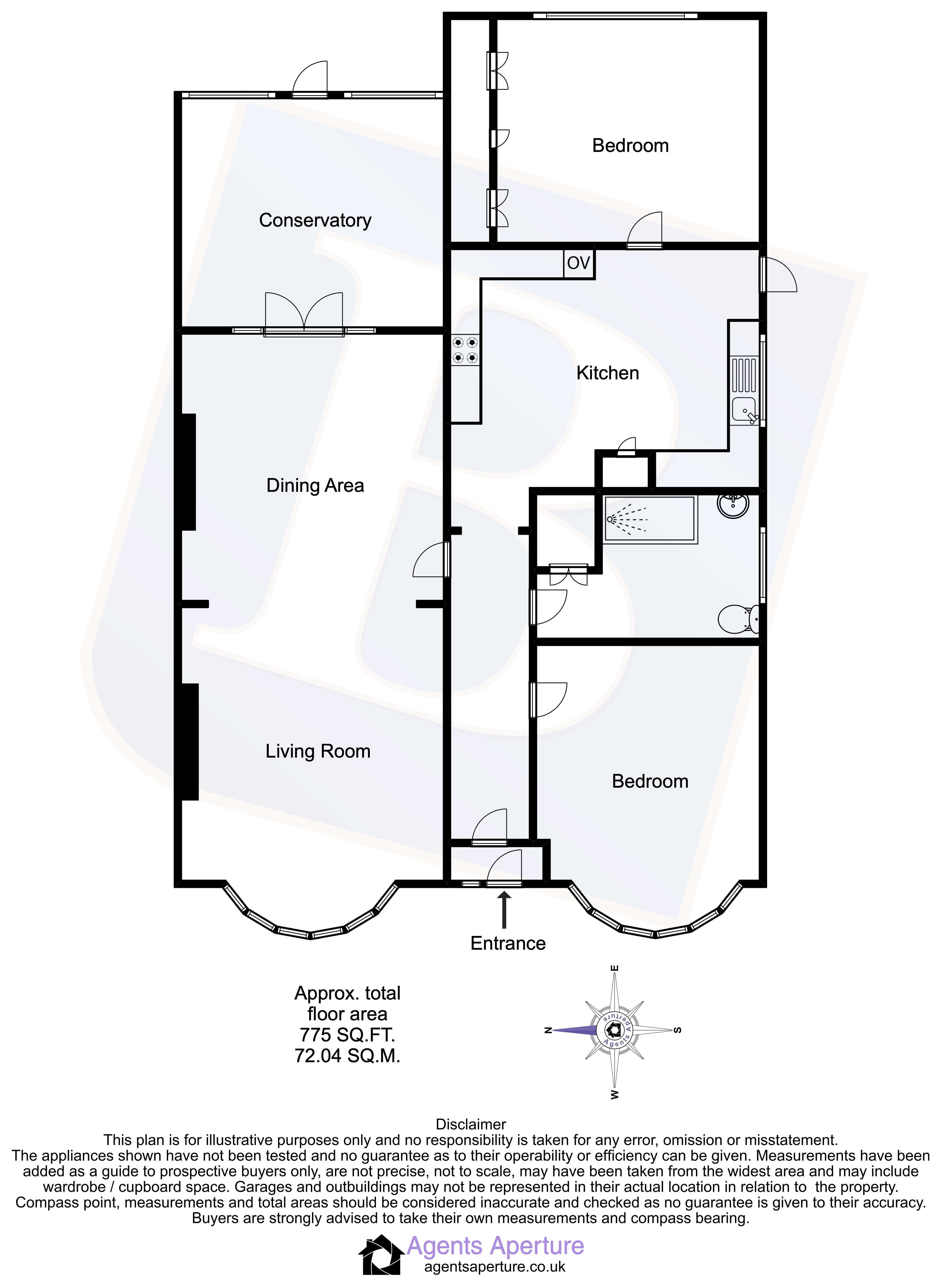 Kempton Avenue, Hornchurch, RM12 floorplan
