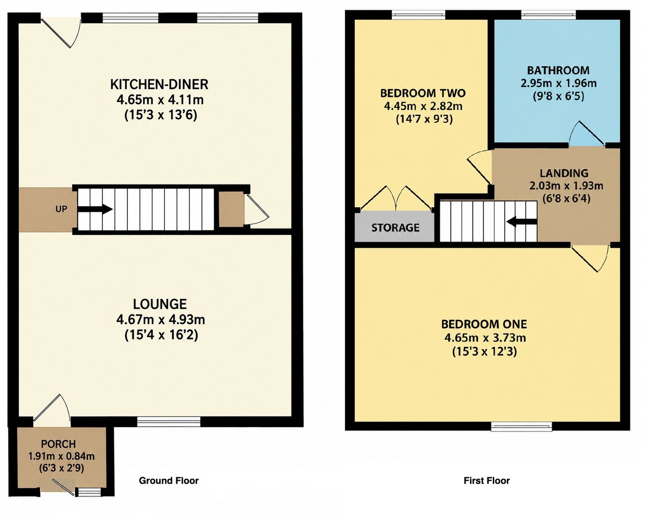 Butler Street, Bury floorplan