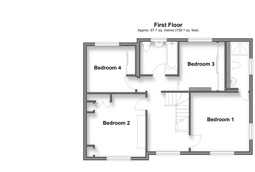 Balcombe Road, Horley floorplan