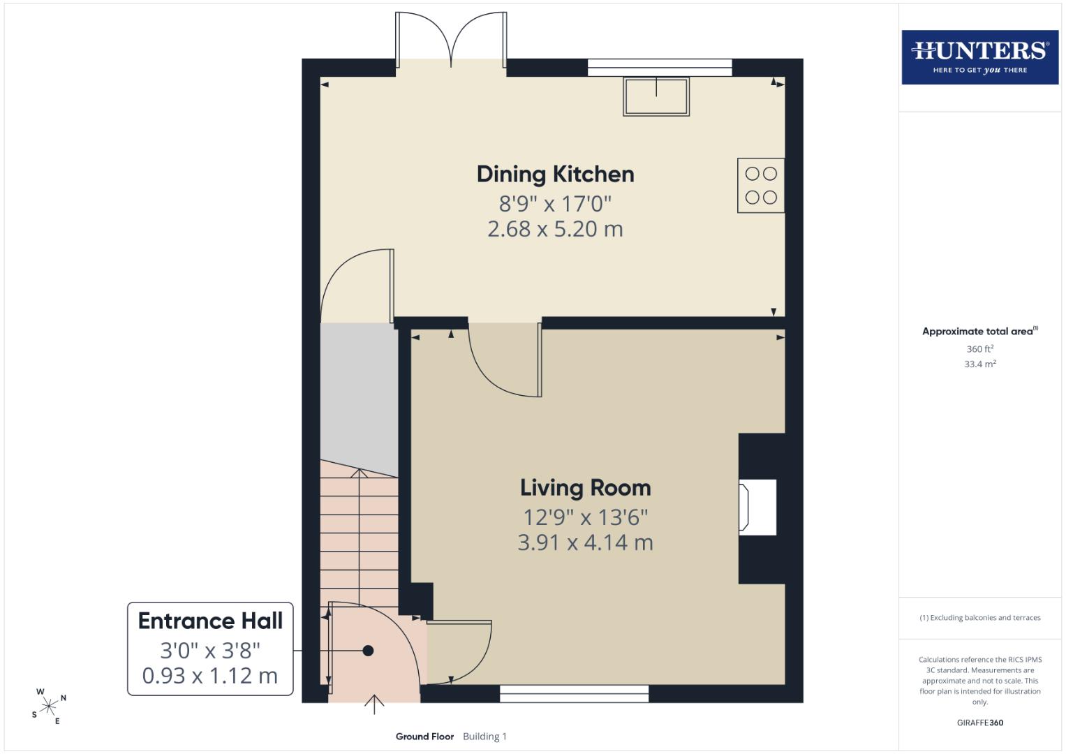 46, Noble Croft, Wigton floorplan