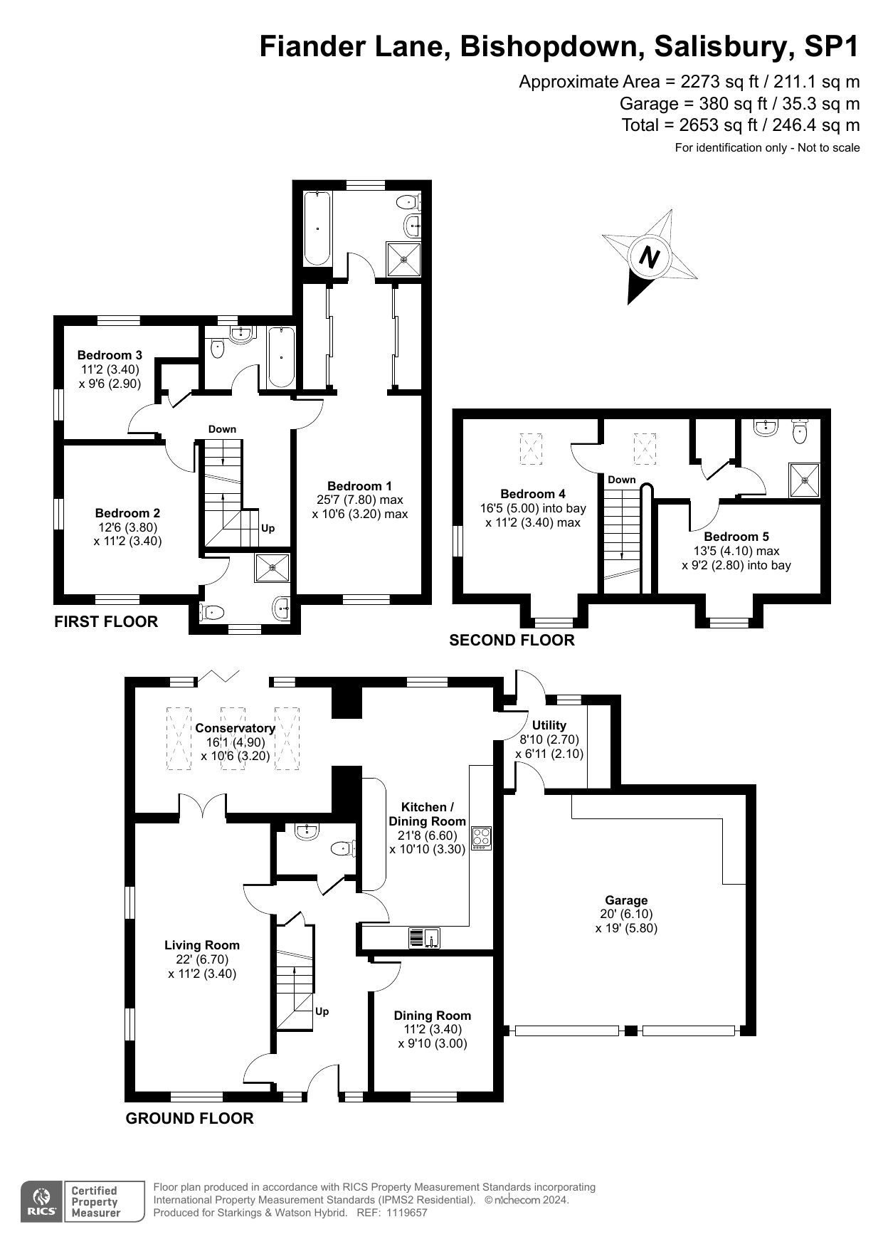 61, Fiander Lane, Salisbury floorplan