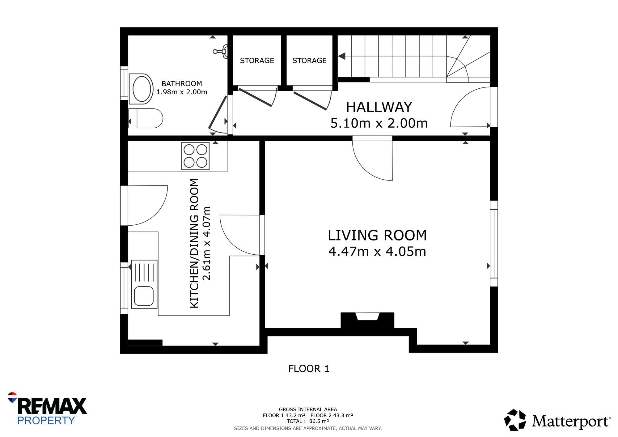 21 Calderburn Road, West Calder floorplan