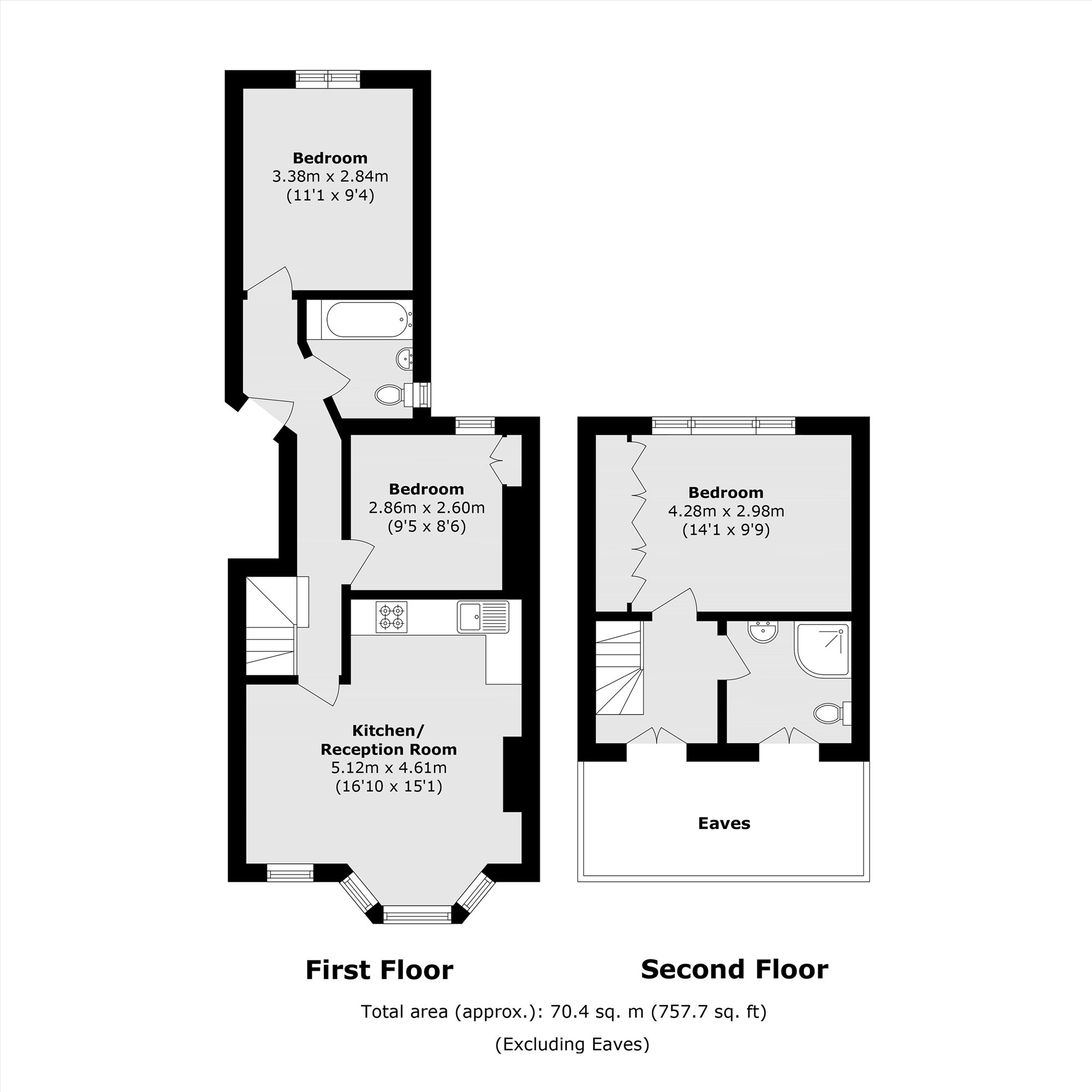 Hazel Road, London floorplan