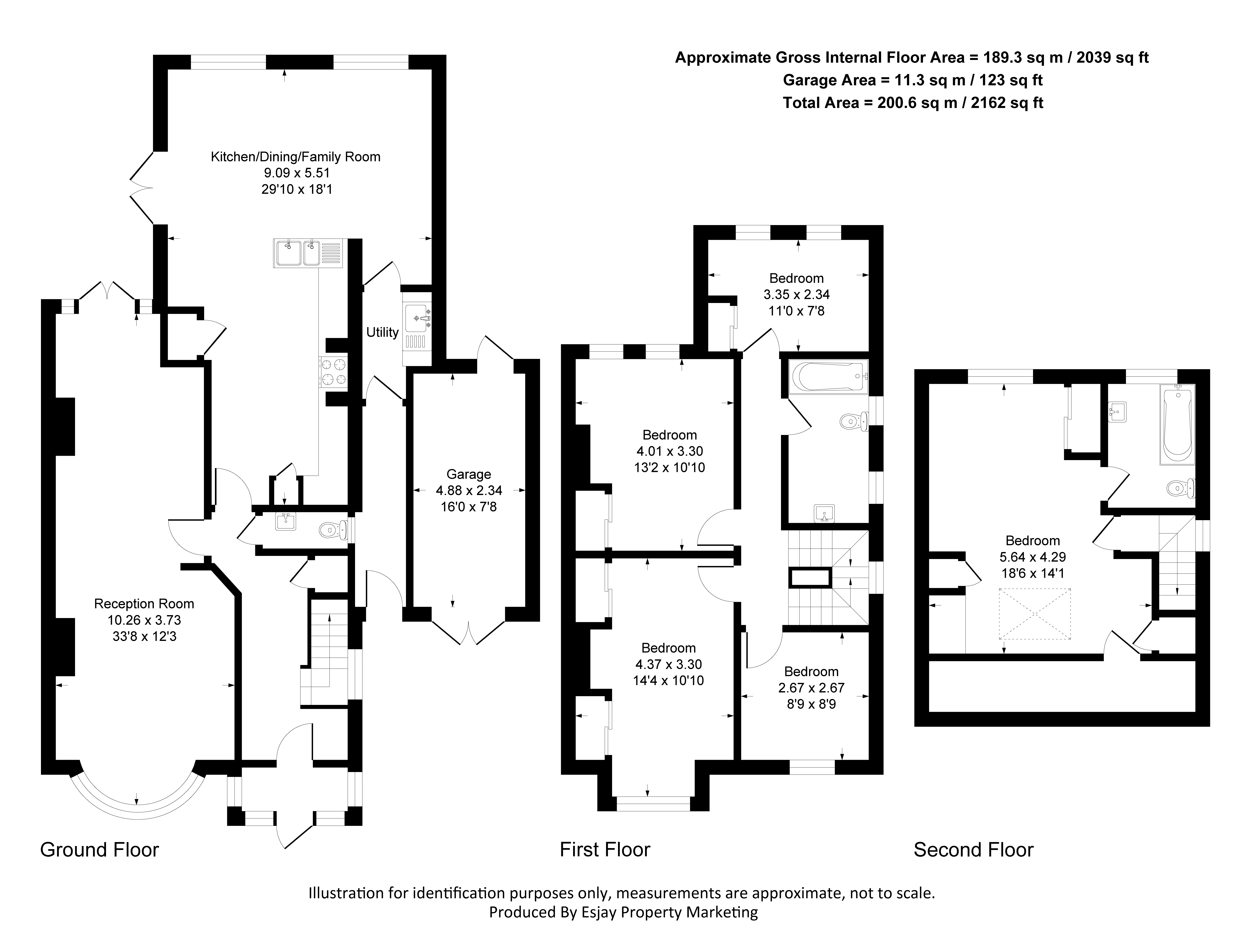 31, Alric Avenue, New Malden floorplan