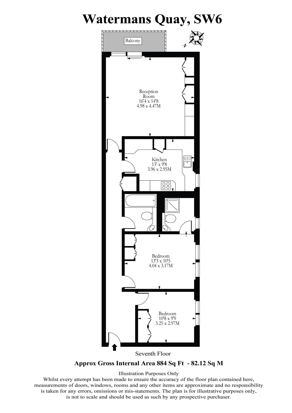 2 Bedrooms Flat to rent in Watermans Quay, Regent On The River, Fulham SW6