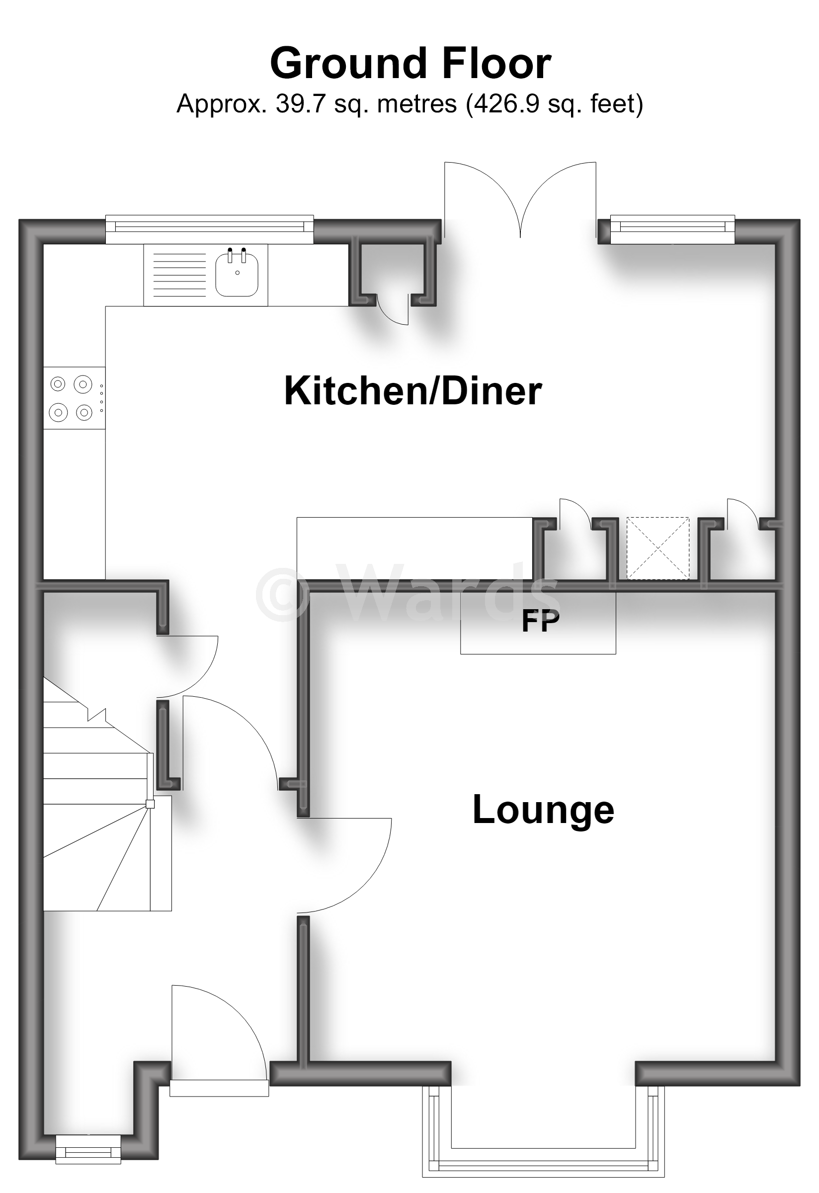 82, Carnation Road, Rochester floorplan