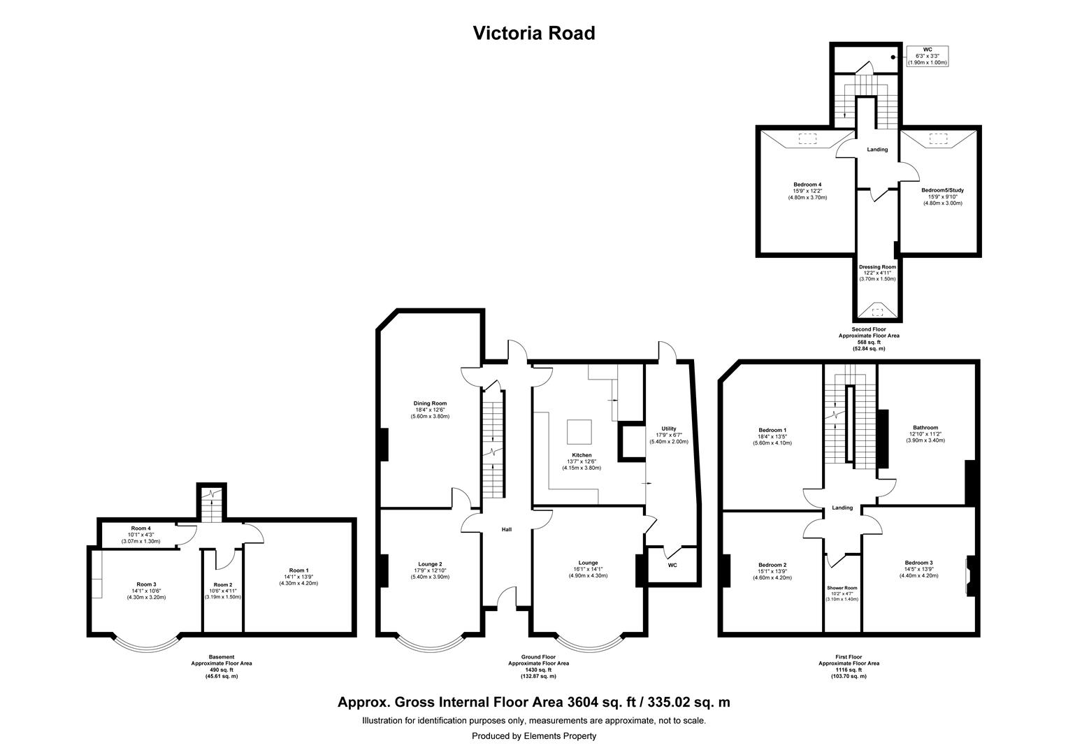 16., Victoria Road, Barnsley floorplan