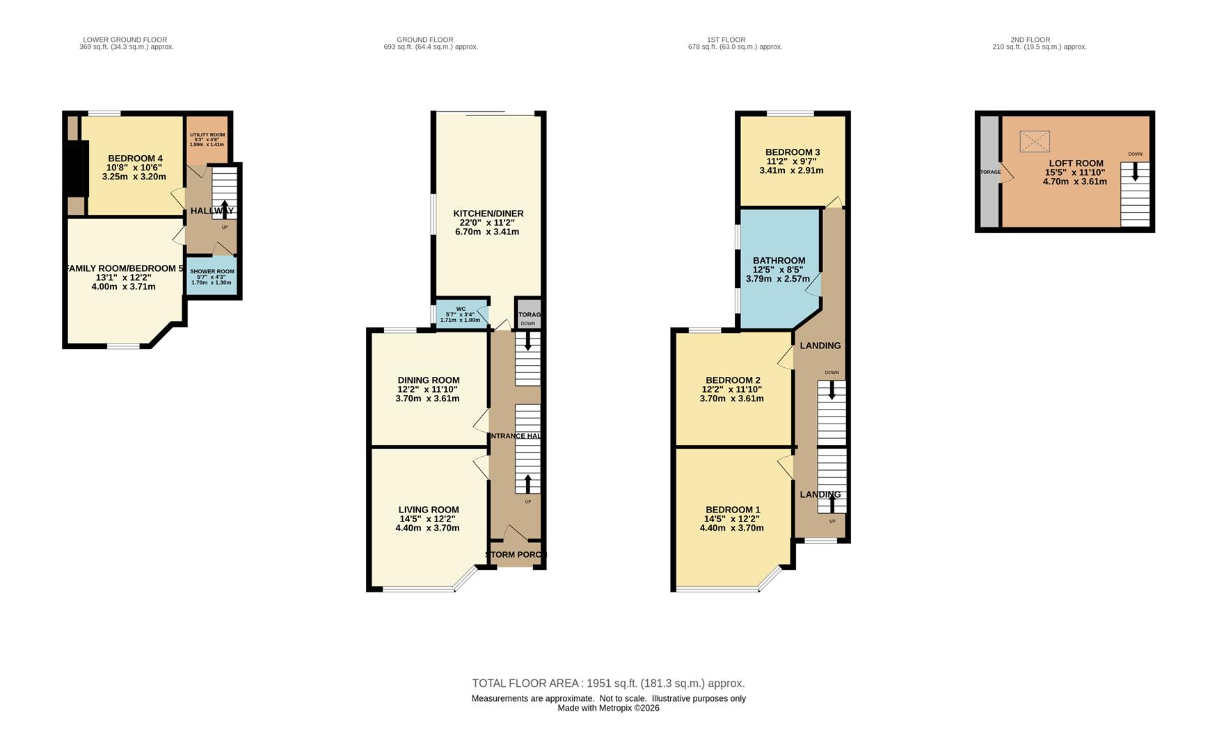 22, Lynwood Grove, Sale floorplan