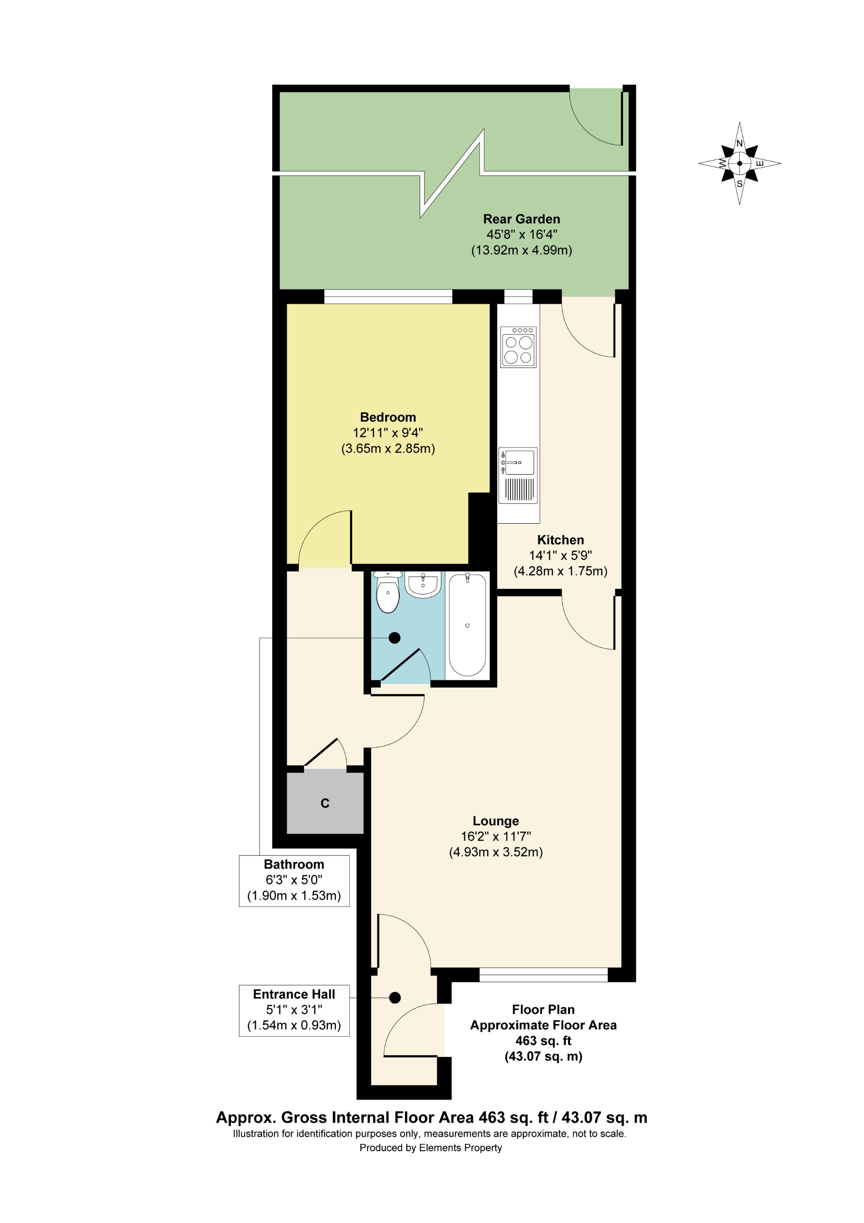 Sunkist Way, Wallington SM6, 1 bedroom flat for sale 64437172