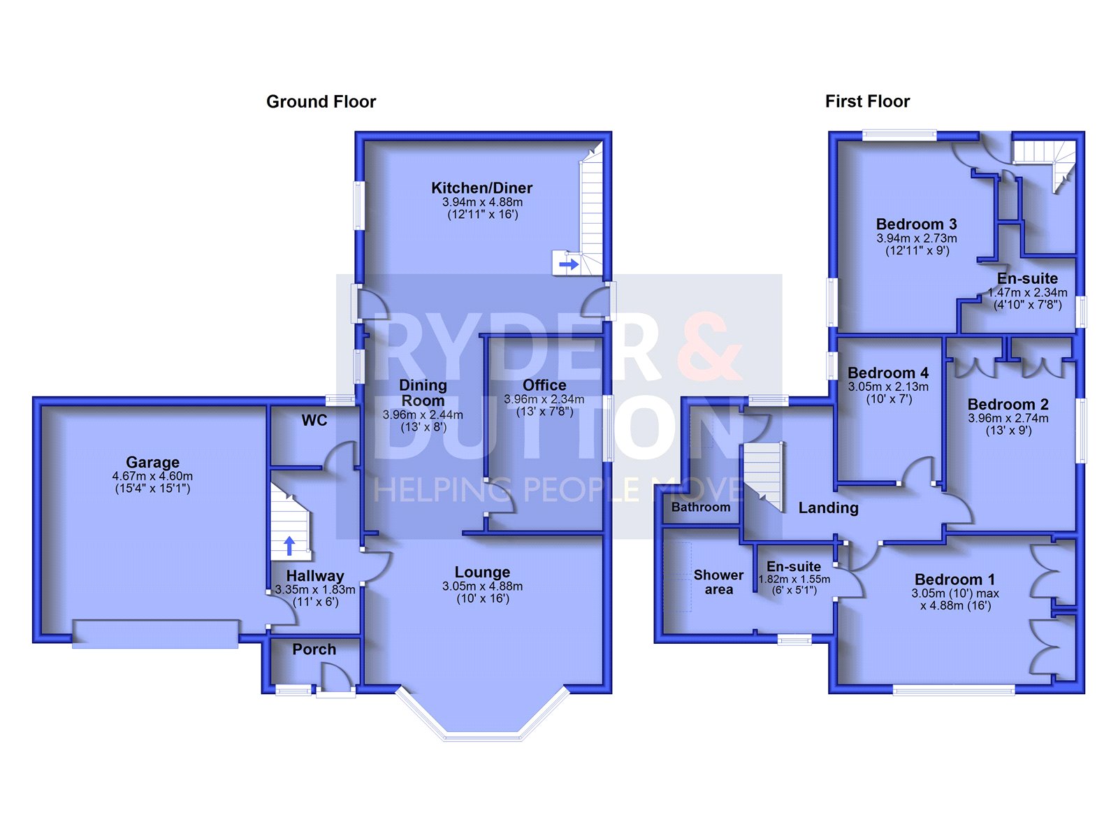 6, Fatherford Close, Saddleworth floorplan