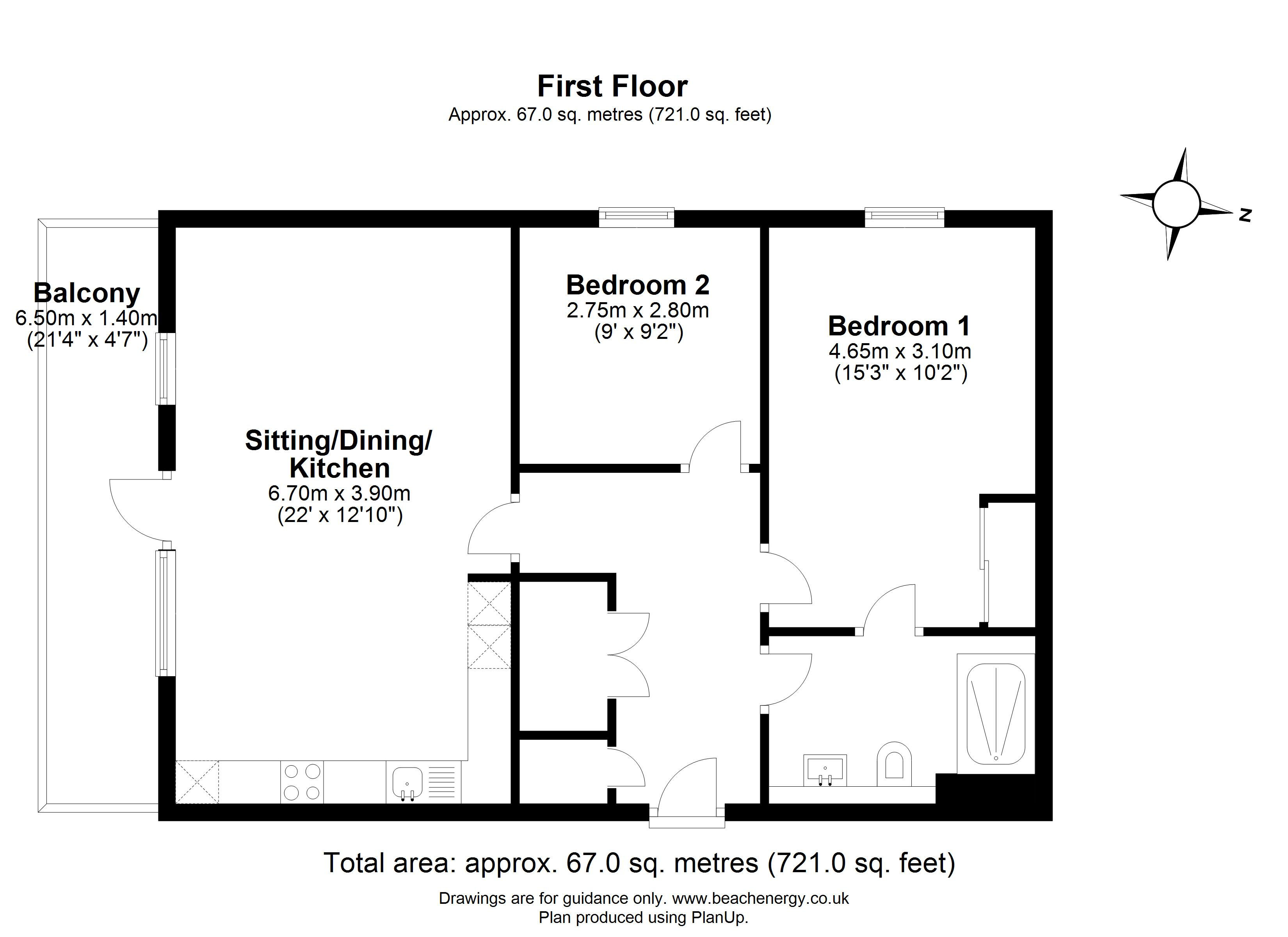 2 Bedrooms Flat for sale in Vawser Way, Cambridge CB2