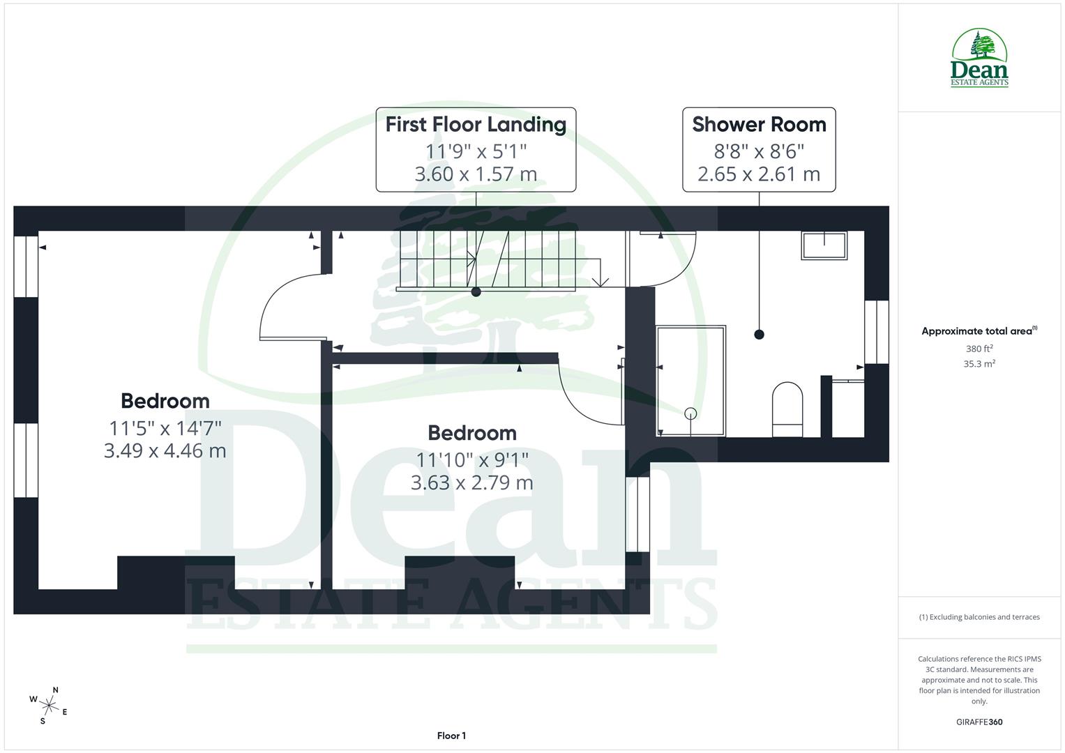 8 Prospect Terrace, Homs Road, Ross-On-Wye floorplan