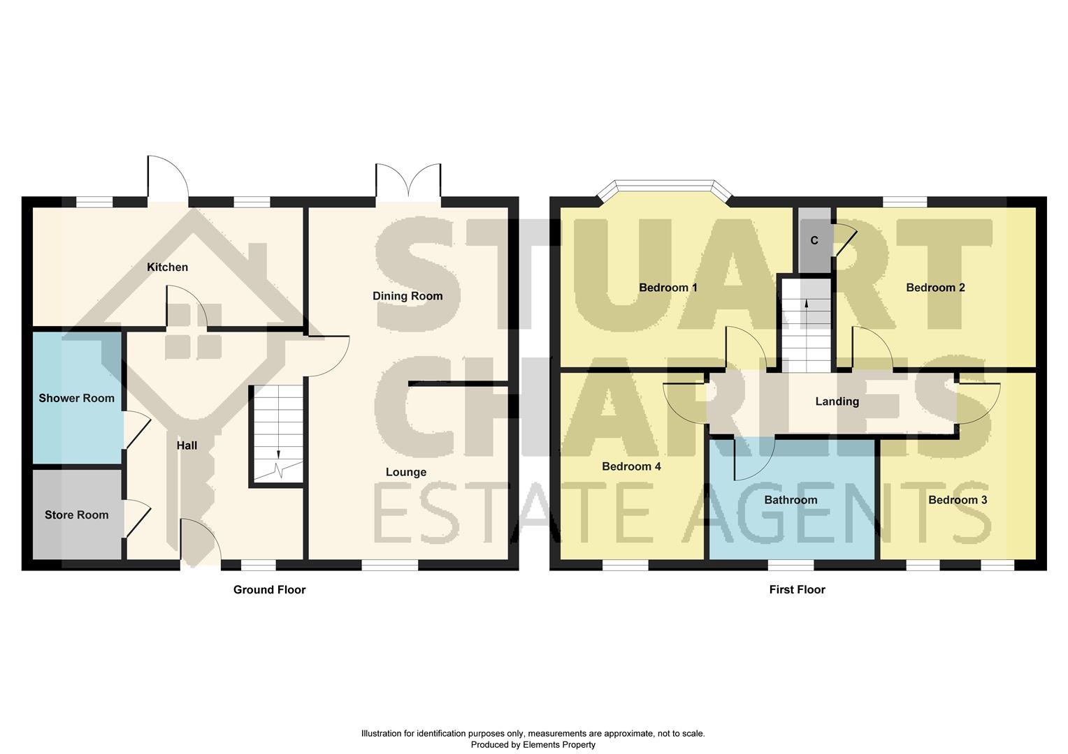 40, Stephenson Way, Corby floorplan