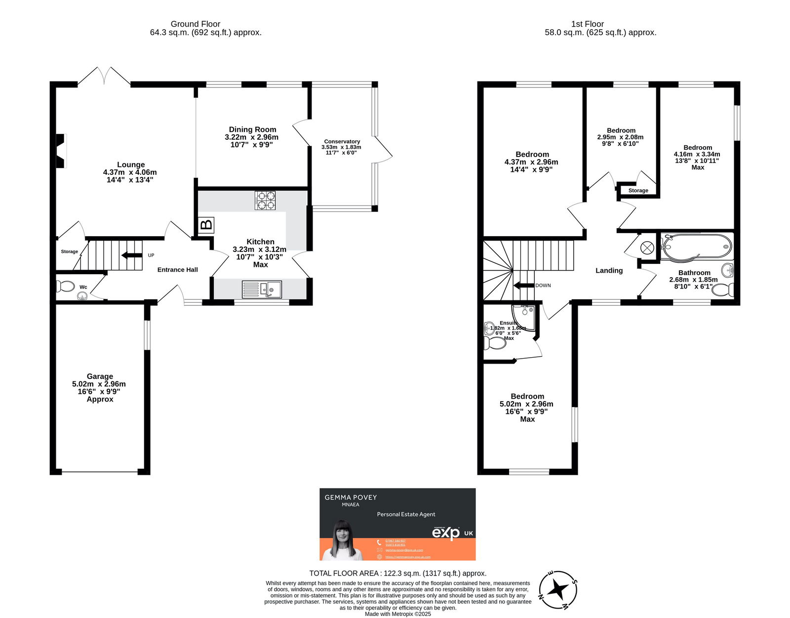 12, Ty Clyd Close, Abergavenny floorplan