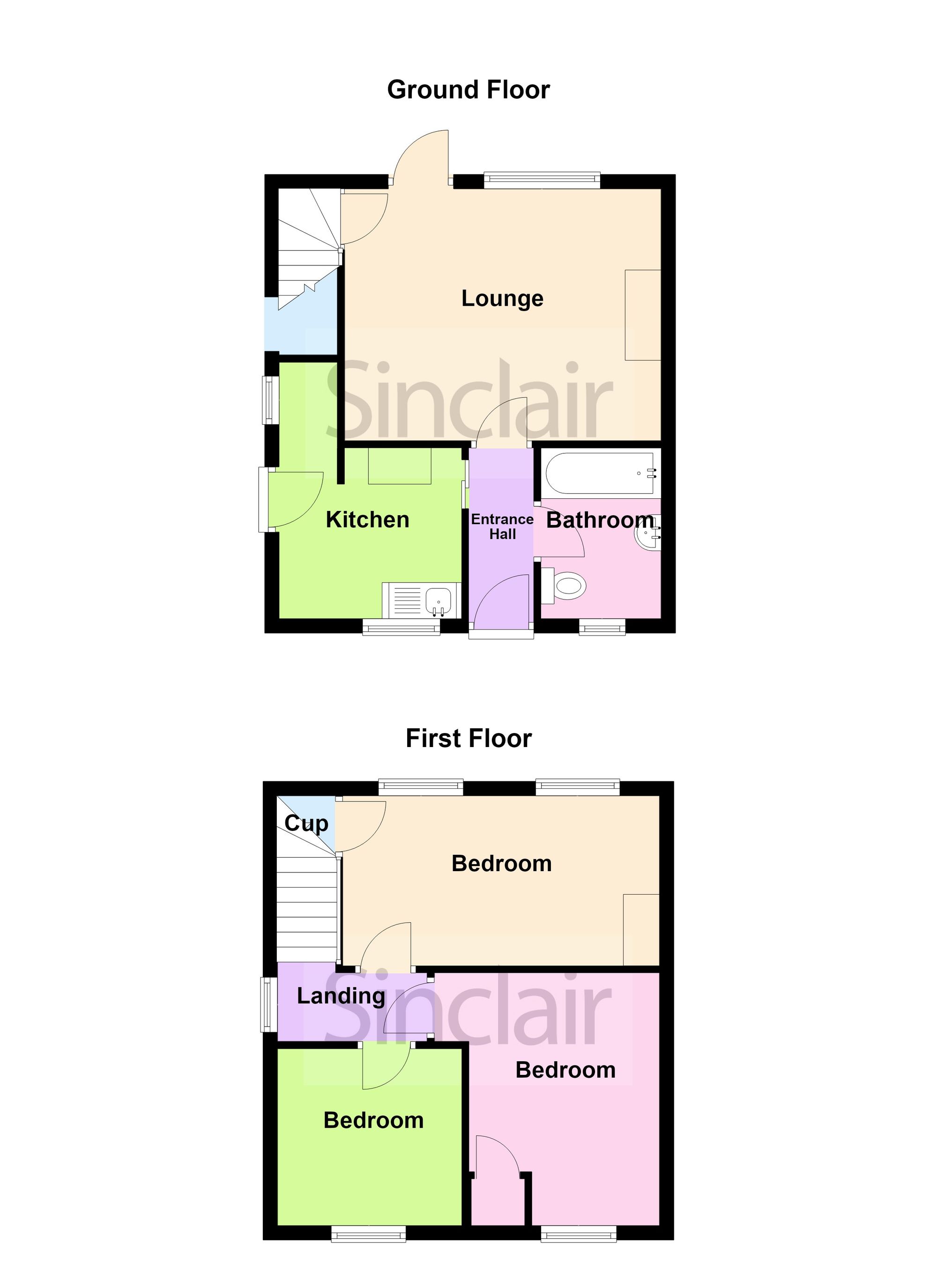 1 Argyle Street, Ibstock floorplan