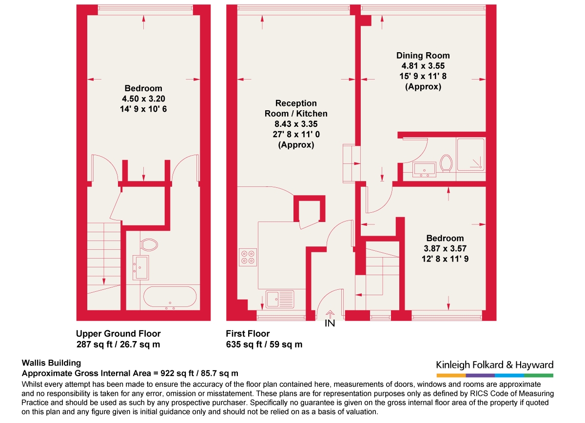 102 Wallis Building,, Penfold Street, London floorplan