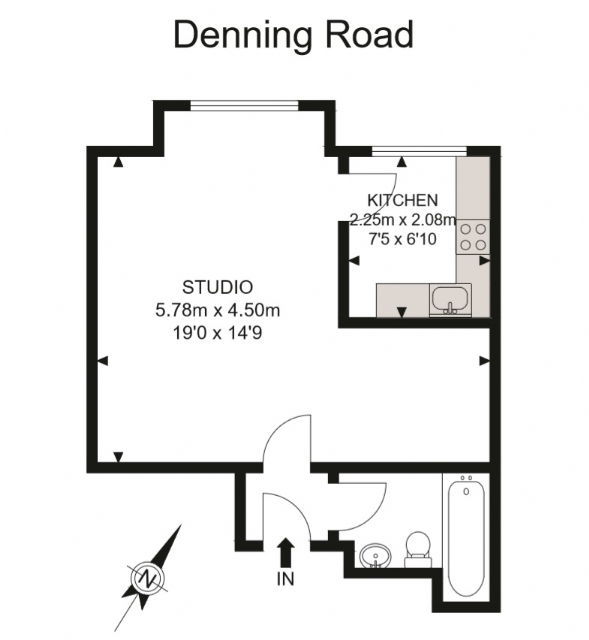 0 Bedrooms Studio to rent in Denning Road, Hampstead, London NW3