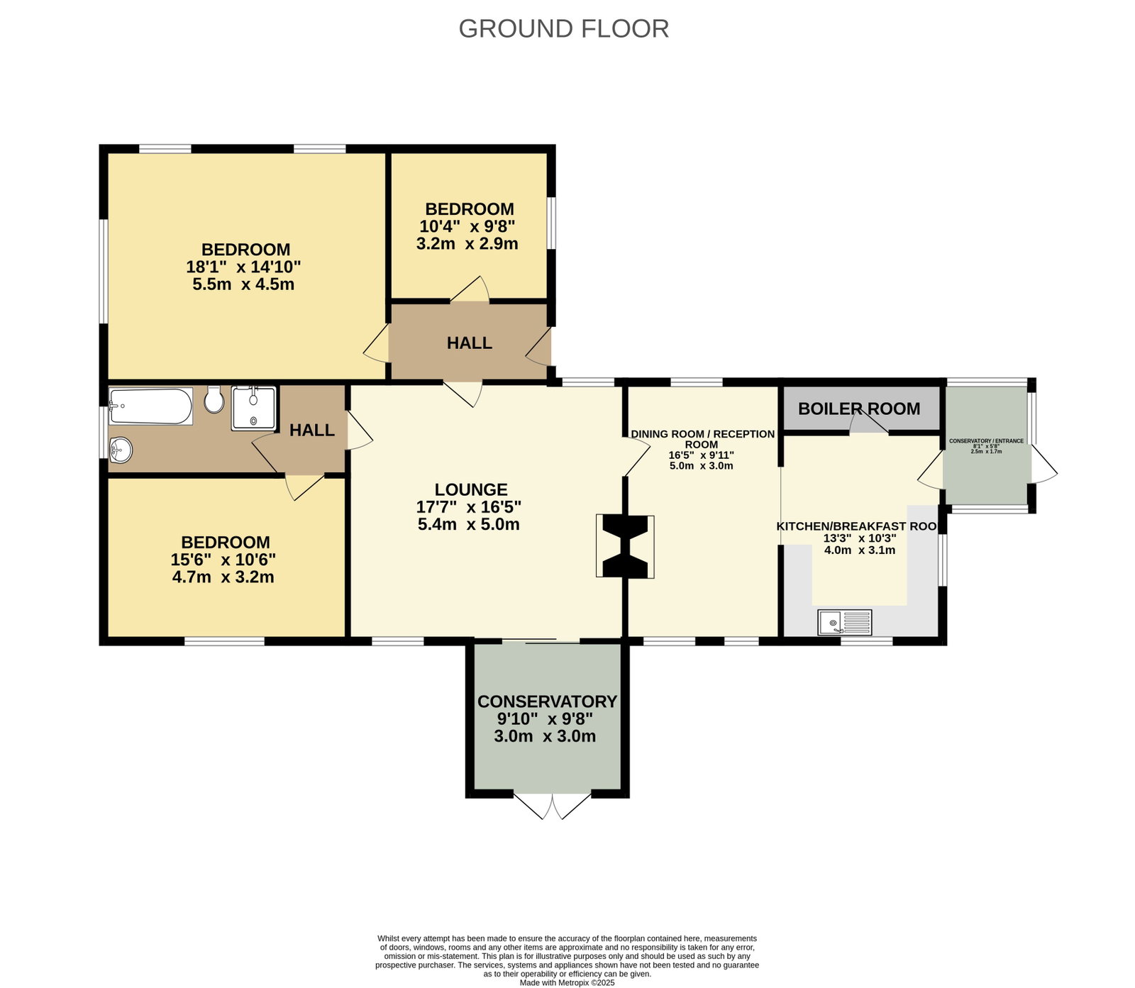Bankside, Goudhurst Road, Cranbrook floorplan