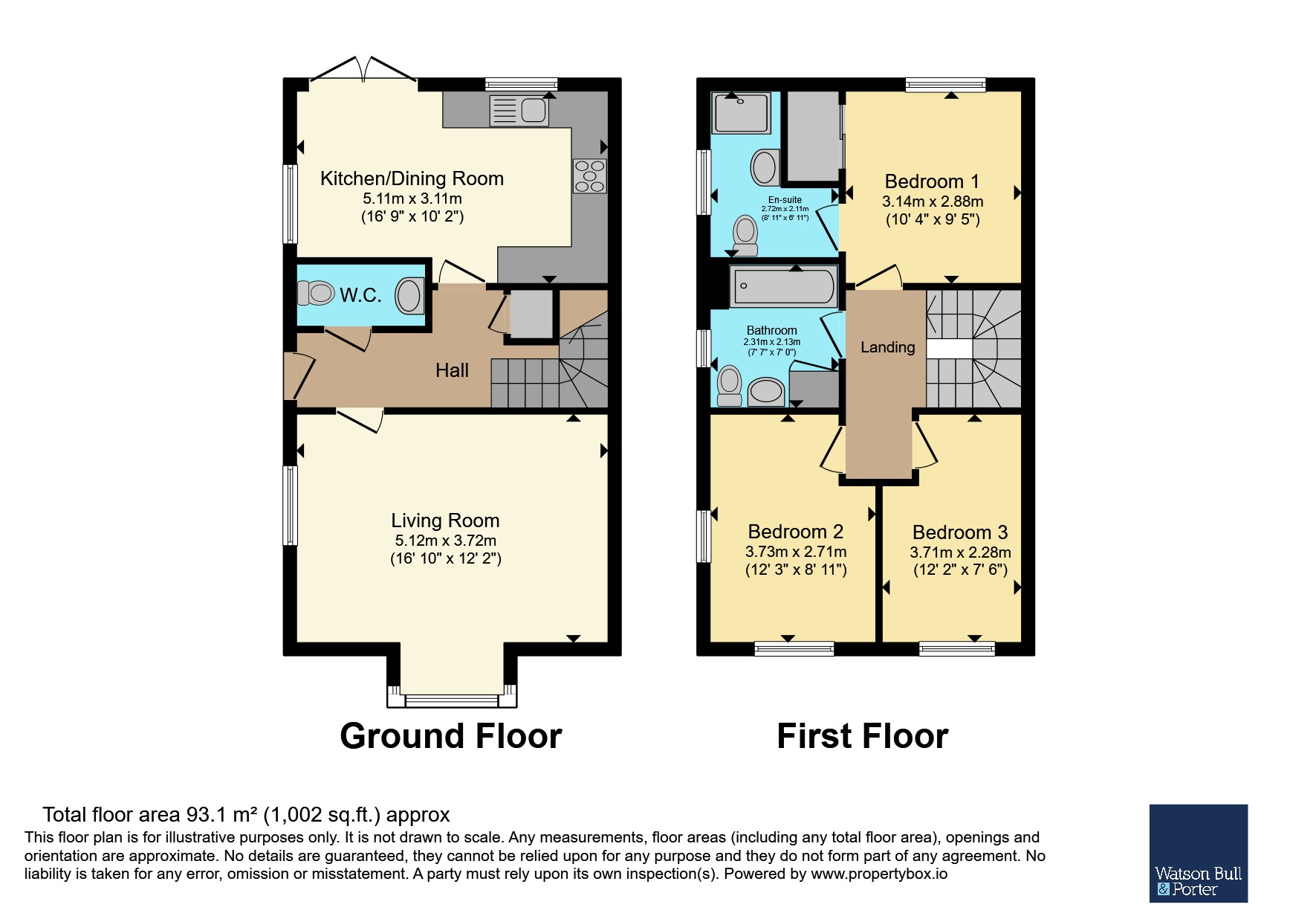 2, Lime Tree Way, Ryde floorplan